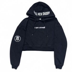 Black 'I Am Unwell' Hoodie